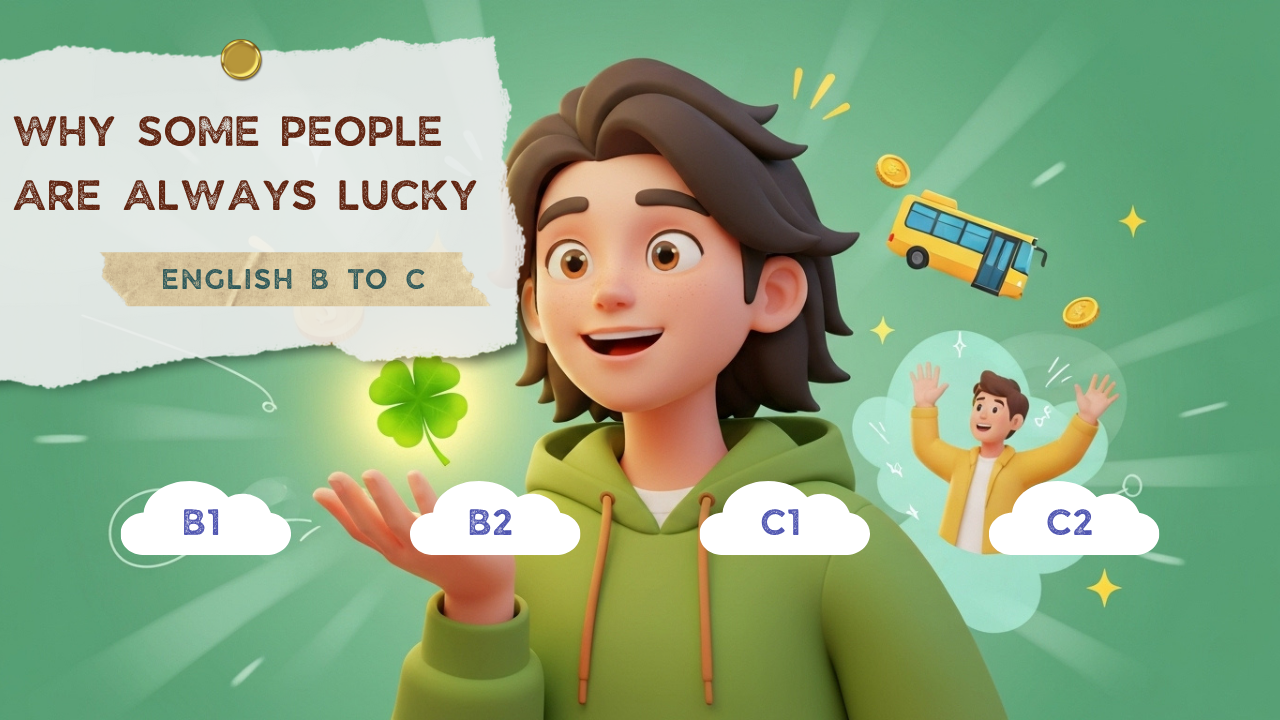 Why are some people always lucky?